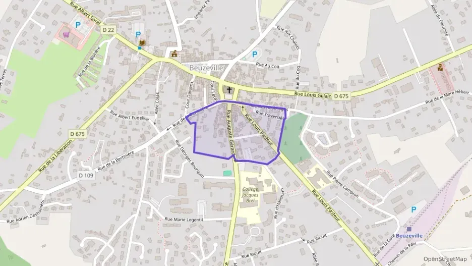 Appartement 88 m² quatre pièces à vendre à Beuzeville Appartement 88 m² quatre pièces à vendre à Beuzeville