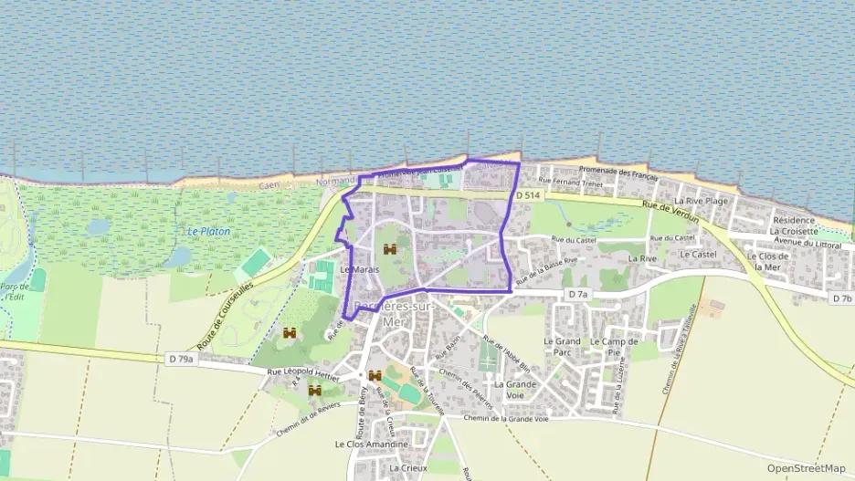 Appartement 45 m² trois pièces à vendre à Bernières-sur-Mer