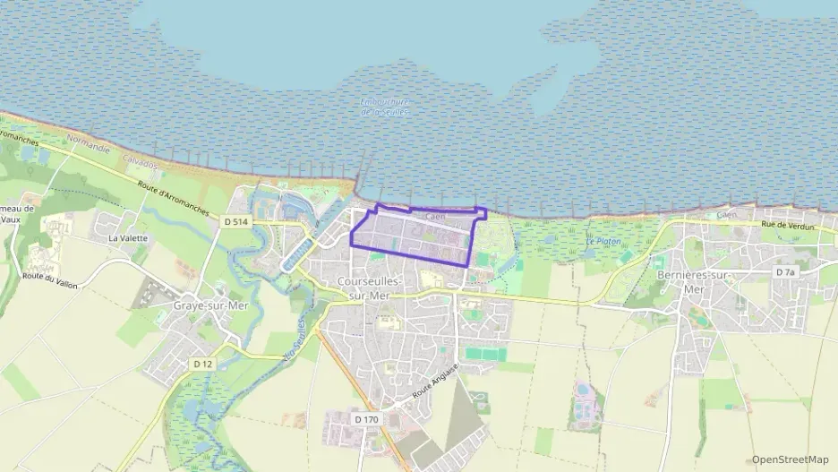 Appartement 46 m² deux pieces à vendre à Courseulles-sur-Mer