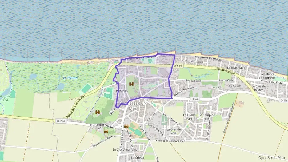 Appartement 90 m² quatre pièces à vendre à Bernières-sur-Mer