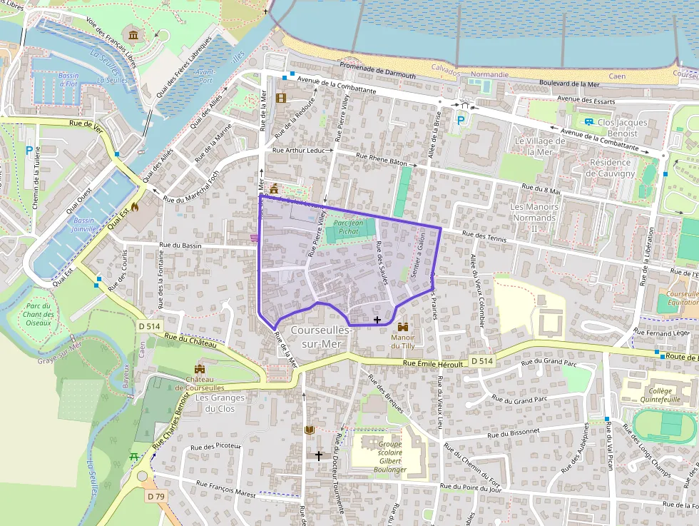 Appartement 51 m² trois pièces à vendre à Courseulles-sur-Mer