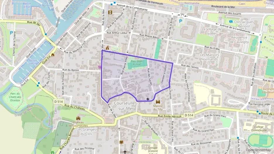 Appartement 51 m² trois pièces à vendre à Courseulles-sur-Mer