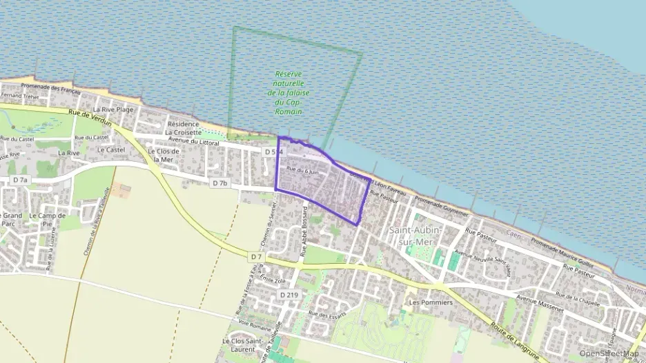 Appartement 37 m² deux pieces à vendre à Saint-Aubin-sur-Mer