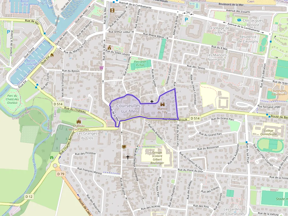 Appartement 62 m² trois pièces à vendre à Courseulles-sur-Mer