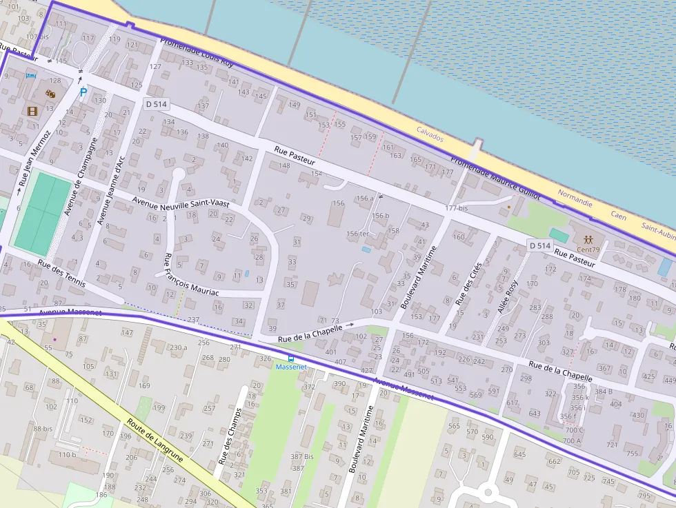 Appartement 68 m² deux pieces à vendre à Saint-Aubin-sur-Mer