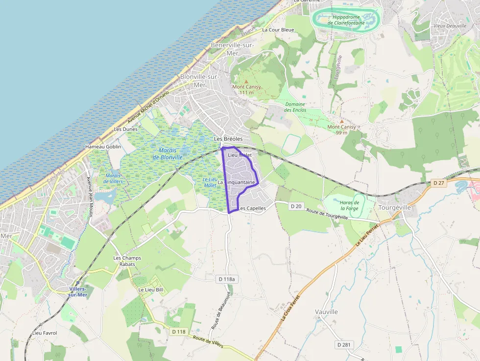 Appartement 74 m² trois pièces à vendre à Blonville-sur-Mer