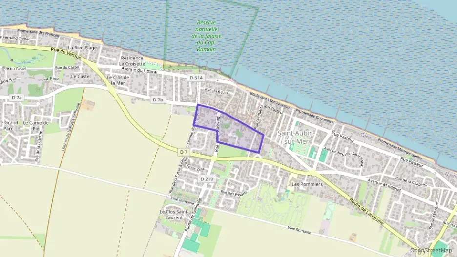 Appartement 35 m² deux pieces à vendre à Saint-Aubin-sur-Mer