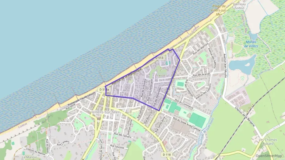 Appartement 45 m² deux pieces à vendre à Villers-sur-Mer