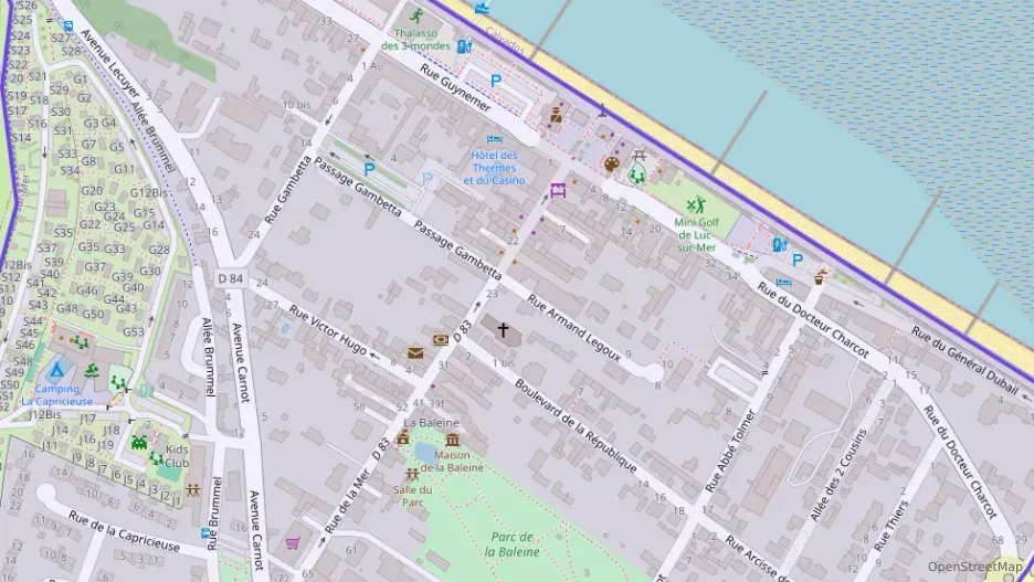 Appartement 55 m² trois pièces à vendre à Luc-sur-Mer