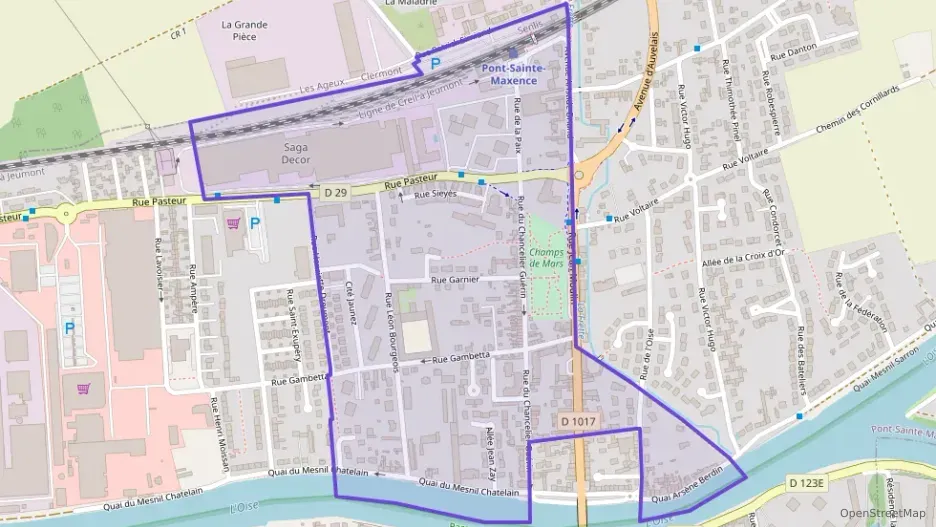 Appartement 67 m² trois pièces à vendre à Pont-Sainte-Maxence Appartement 67 m² trois pièces à vendre à Pont-Sainte-Maxence