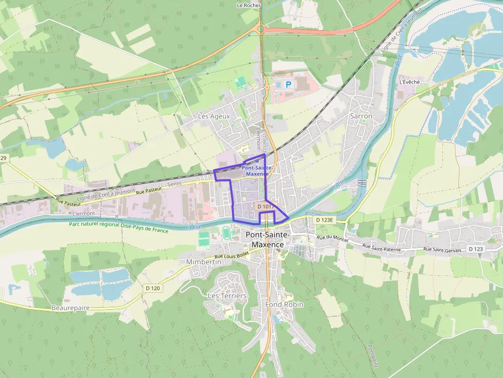 Appartement 67 m² trois pièces à vendre à Pont-Sainte-Maxence