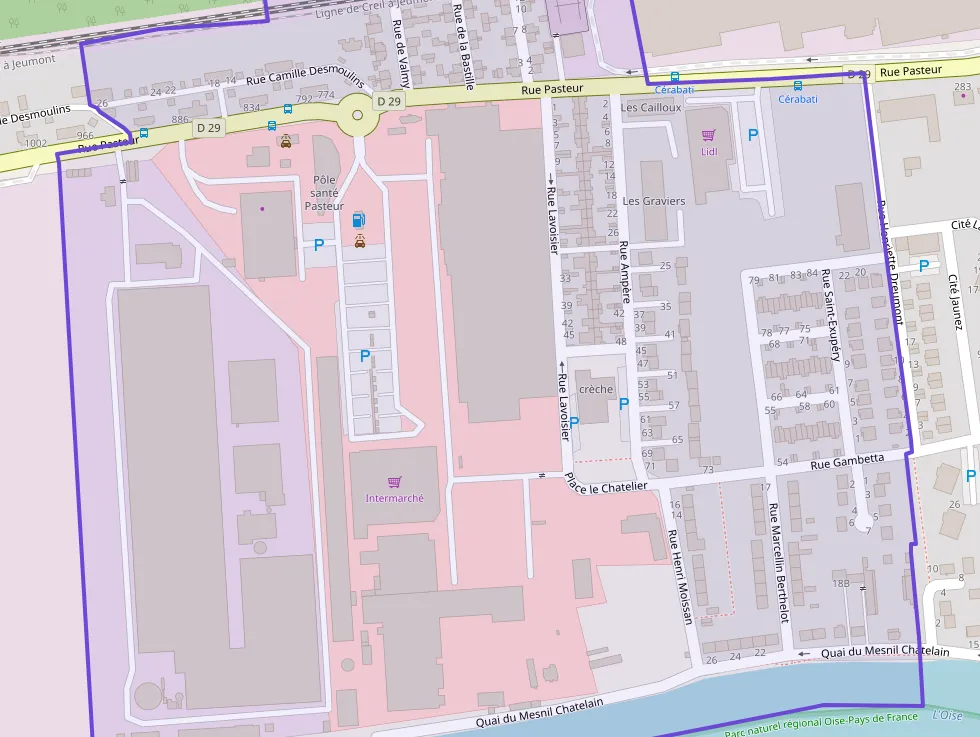 Appartement 49 m² deux pieces à vendre à Pont-Sainte-Maxence