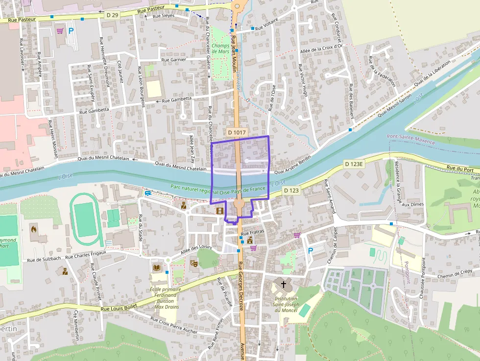 Appartement 50 m² deux pieces à vendre à Pont-Sainte-Maxence