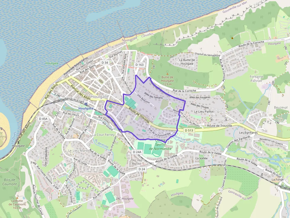 Appartement 30 m² deux pieces à vendre à Houlgate