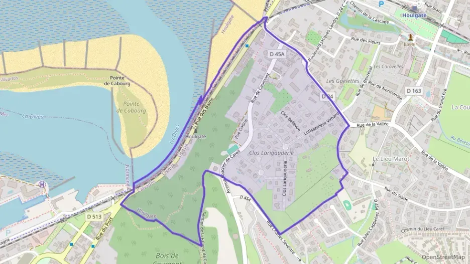 Appartement 66 m² deux pieces à vendre à Houlgate