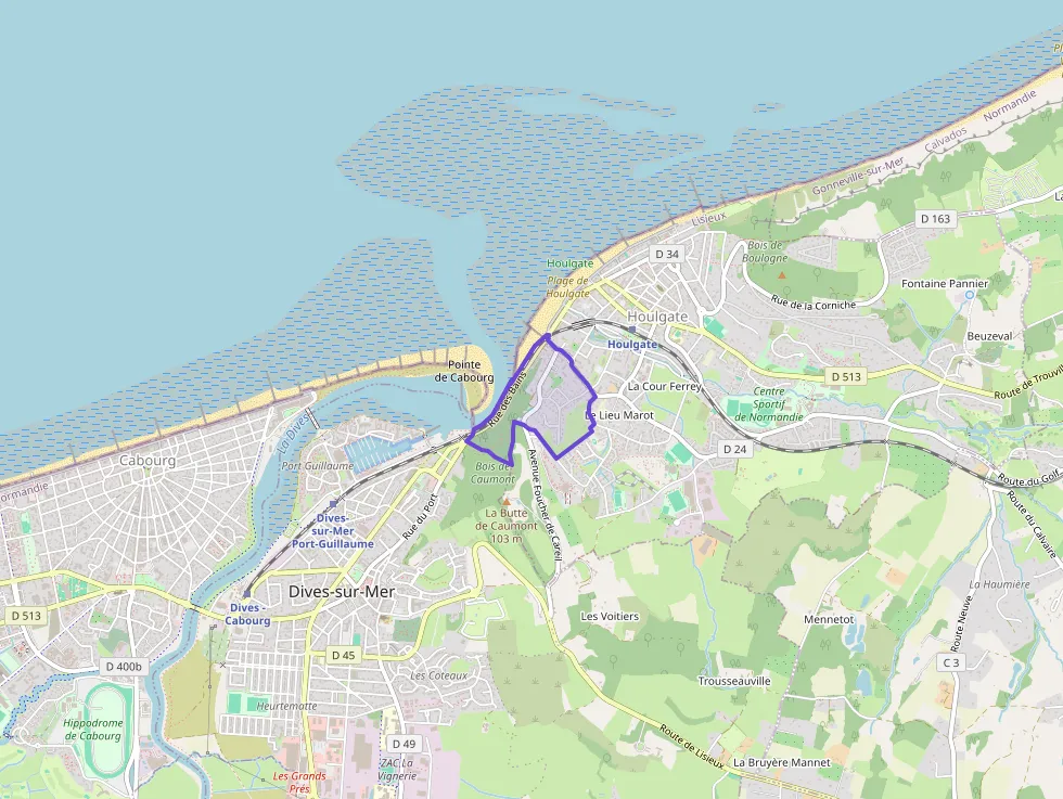 Appartement 66 m² deux pieces à vendre à Houlgate