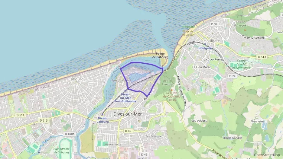 Appartement 44 m² deux pieces à vendre à Dives-sur-Mer