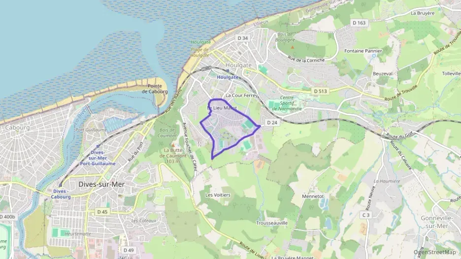 Appartement 75 m² trois pièces à vendre à Houlgate
