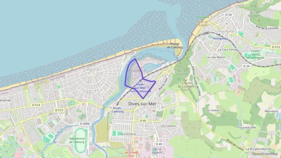 Appartement 53 m² cinq pièces à vendre à Dives-sur-Mer