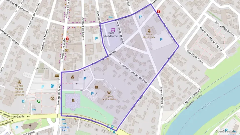 Appartement 64 m² trois pièces à vendre à Cabourg