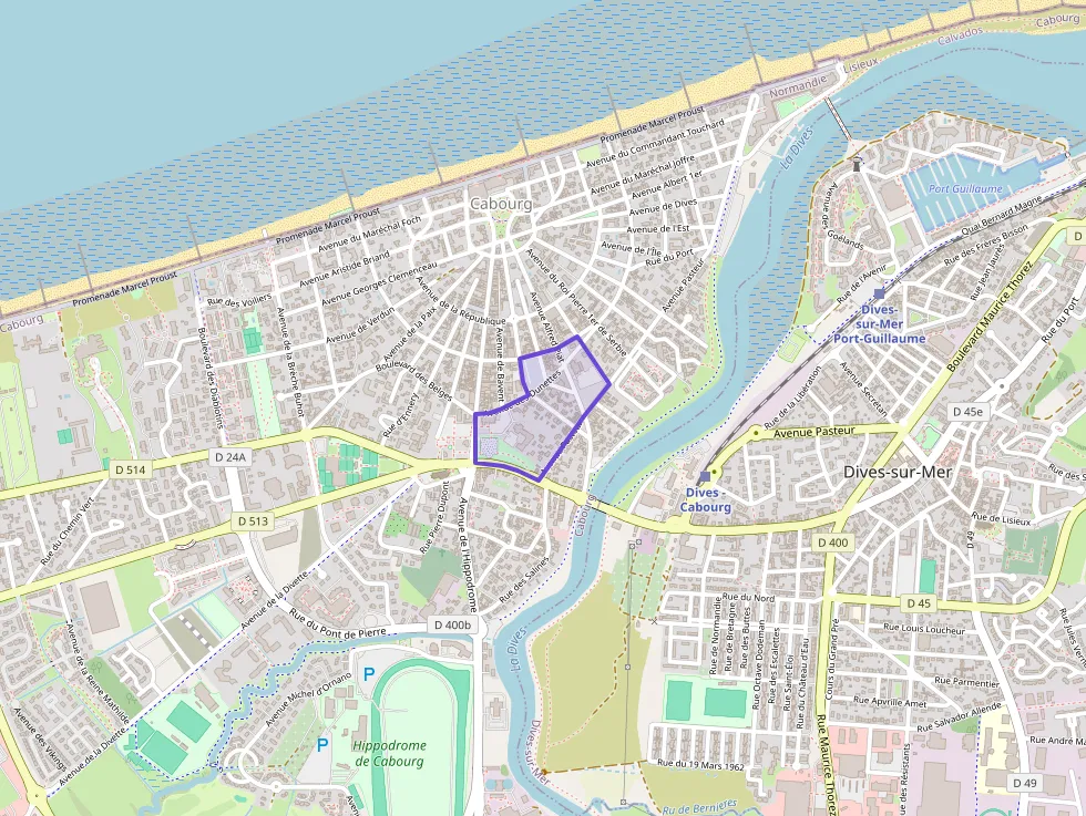 Appartement 64 m² trois pièces à vendre à Cabourg