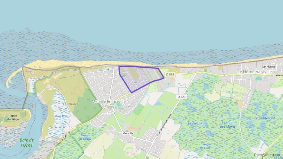 Appartement 34 m² deux pieces à vendre à Merville-Franceville-Plage