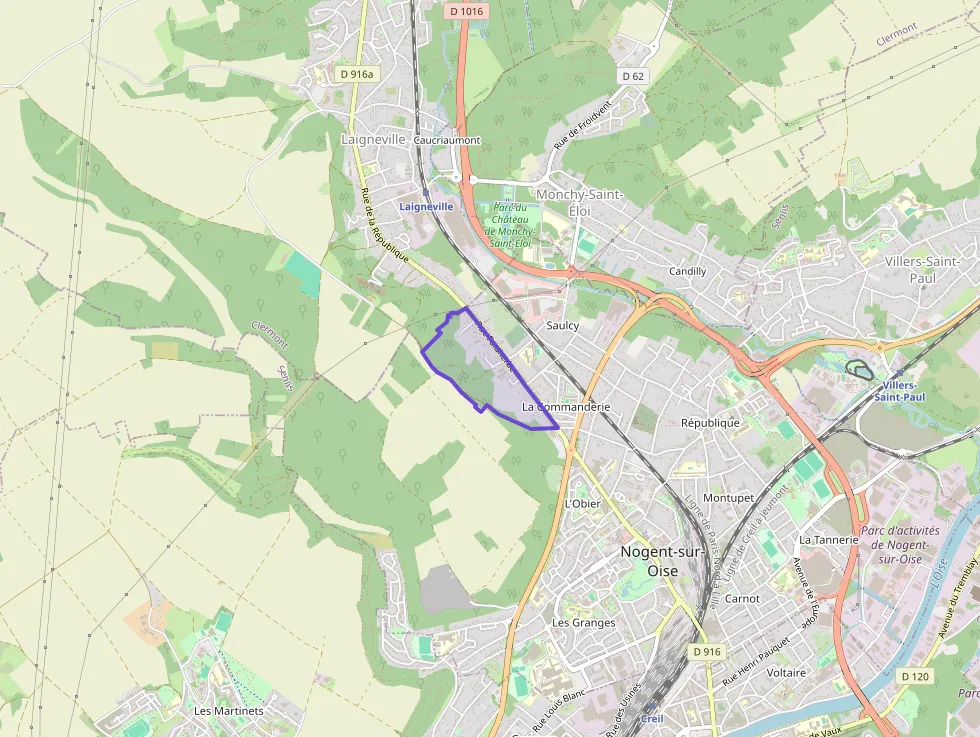 Appartement 76 m² quatre pièces à vendre à Nogent-sur-Oise