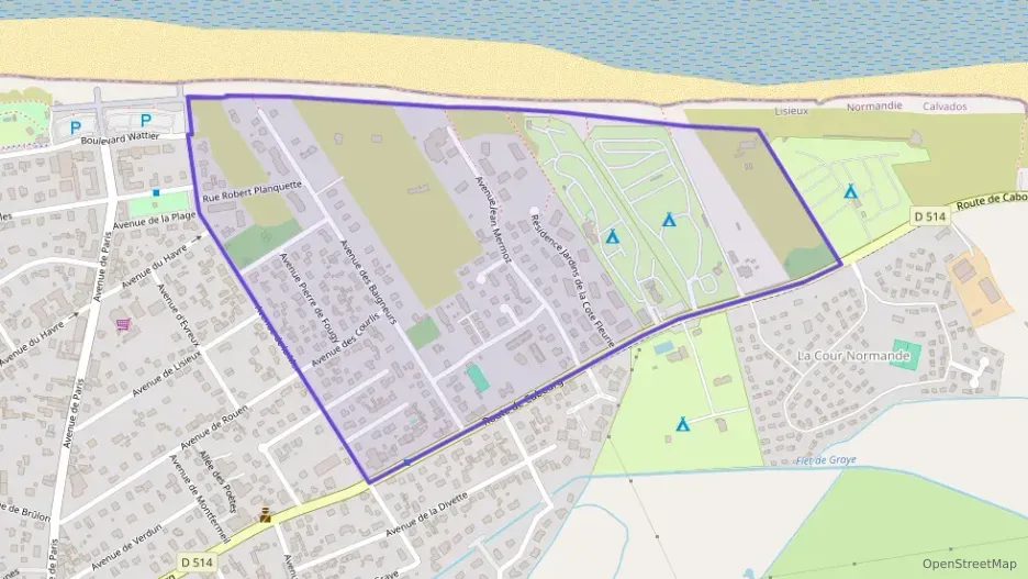 Appartement 60 m² trois pièces à vendre à Merville-Franceville-Plage