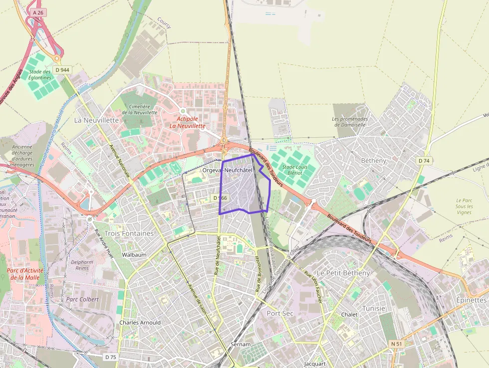 Appartement 89 m² 5 pièces à vendre à Reims