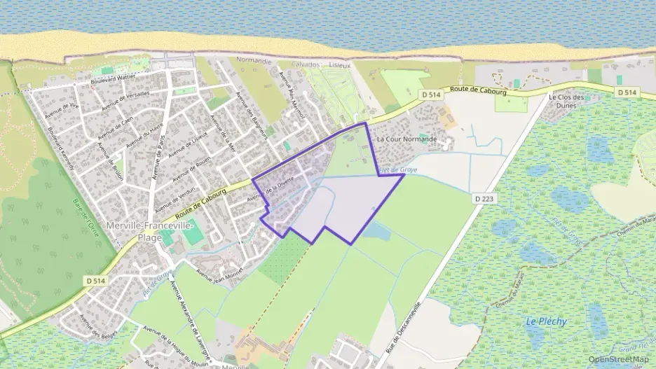 Appartement 36 m² trois pièces à vendre à Merville-Franceville-Plage