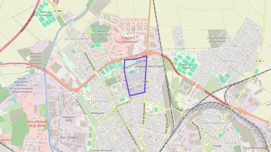 Appartement 66 m² trois pièces à vendre à Reims