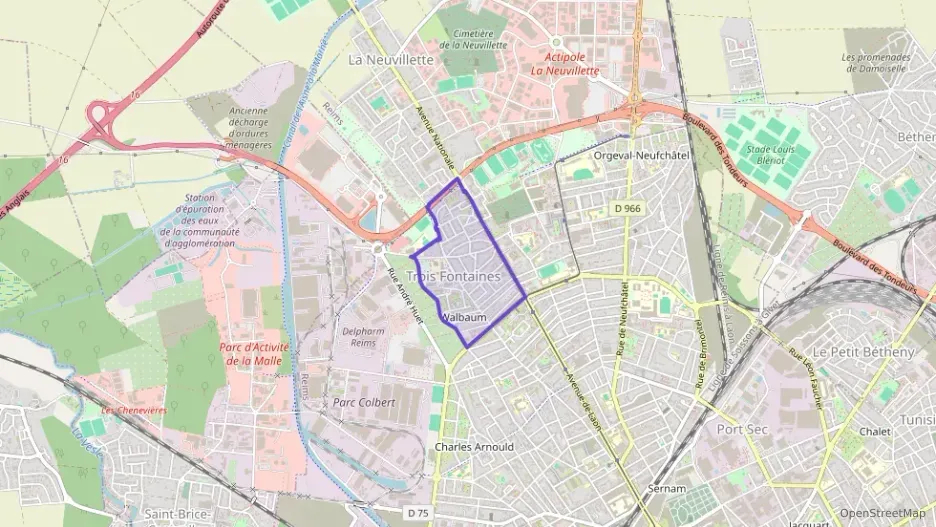 Appartement 65 m² trois pièces à vendre à Reims