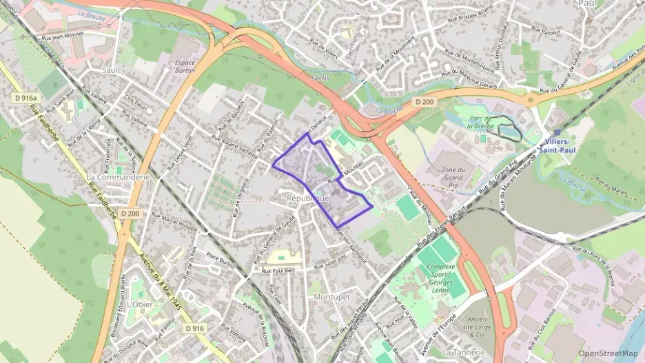 Appartement 47 m² deux pieces à vendre à Nogent-sur-Oise