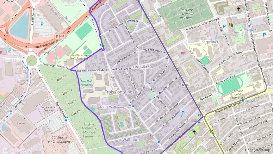 Appartement 54 m² deux pieces à vendre à Reims Appartement 54 m² deux pieces à vendre à Reims