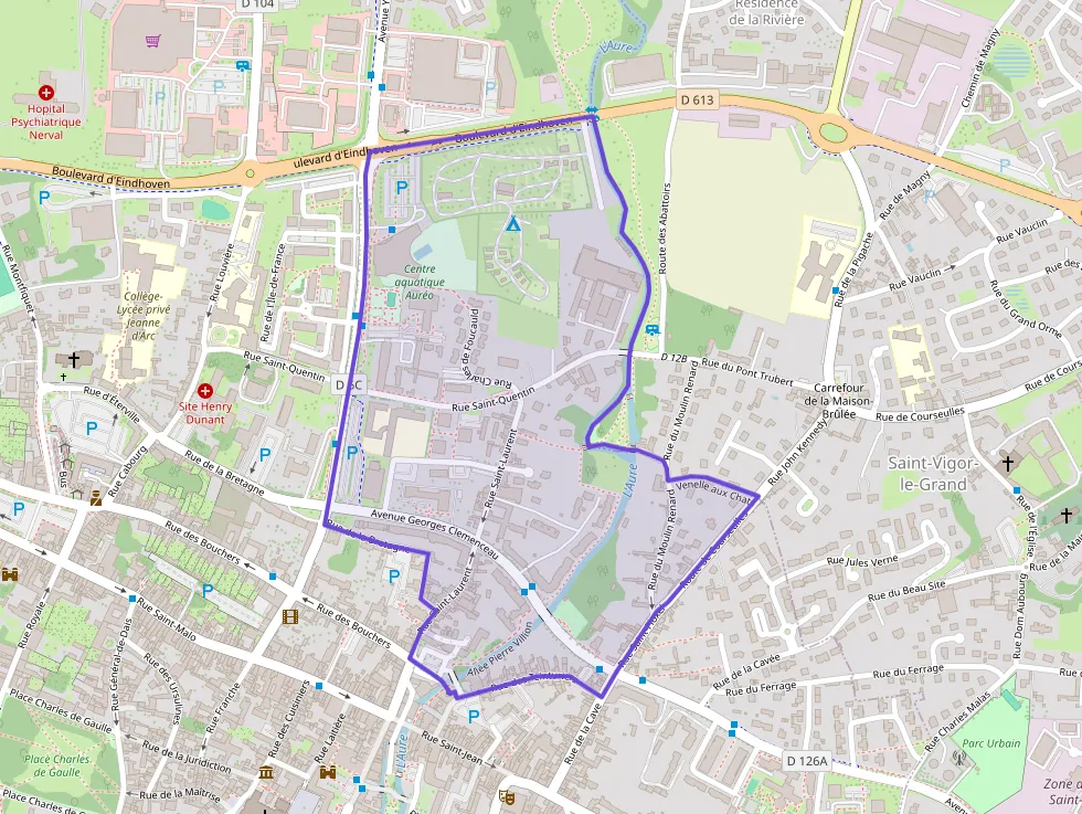 Appartement 70 m² trois pièces à vendre à Bayeux