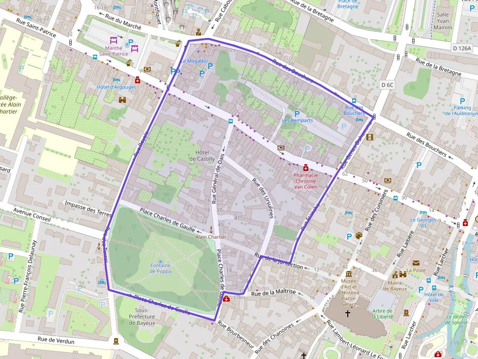 Appartement 74 m² trois pièces à vendre à Bayeux