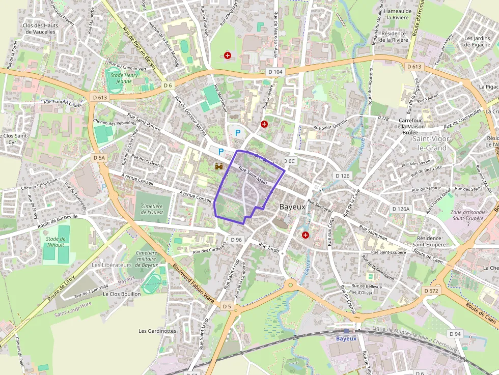 Appartement 74 m² trois pièces à vendre à Bayeux