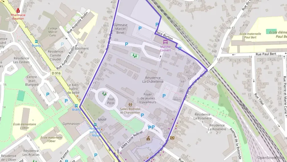 Appartement 50 m² deux pieces à vendre à Nogent-sur-Oise Appartement 50 m² deux pieces à vendre à Nogent-sur-Oise