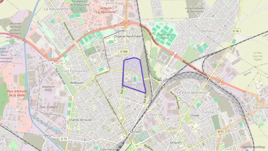 Appartement 71 m² trois pièces à vendre à Reims Appartement 71 m² trois pièces à vendre à Reims