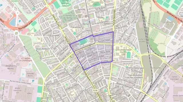 Appartement 99 m² quatre pièces à vendre à Reims