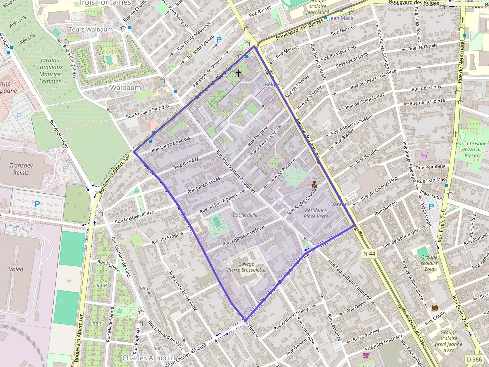 Appartement 80 m² trois pièces à vendre à Reims