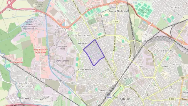 Appartement 80 m² trois pièces à vendre à Reims