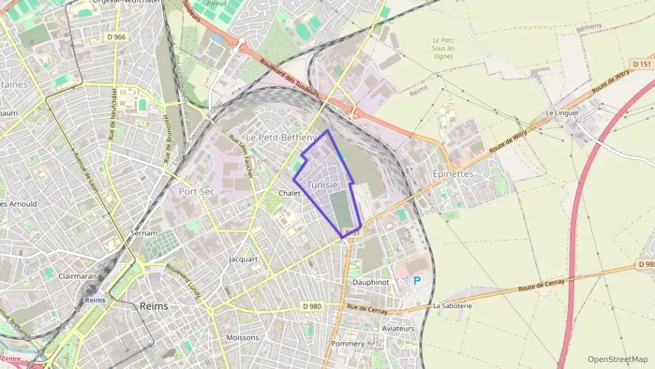 Appartement 83 m² quatre pièces à vendre à Reims