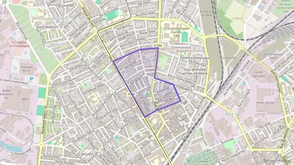 Appartement 88 m² quatre pièces à vendre à Reims Appartement 88 m² quatre pièces à vendre à Reims