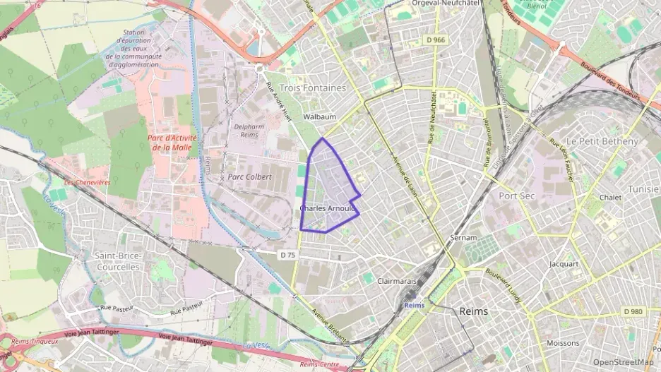 Appartement 66 m² trois pièces à vendre à Reims