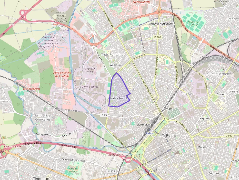 Appartement 52 m² deux pieces à vendre à Reims