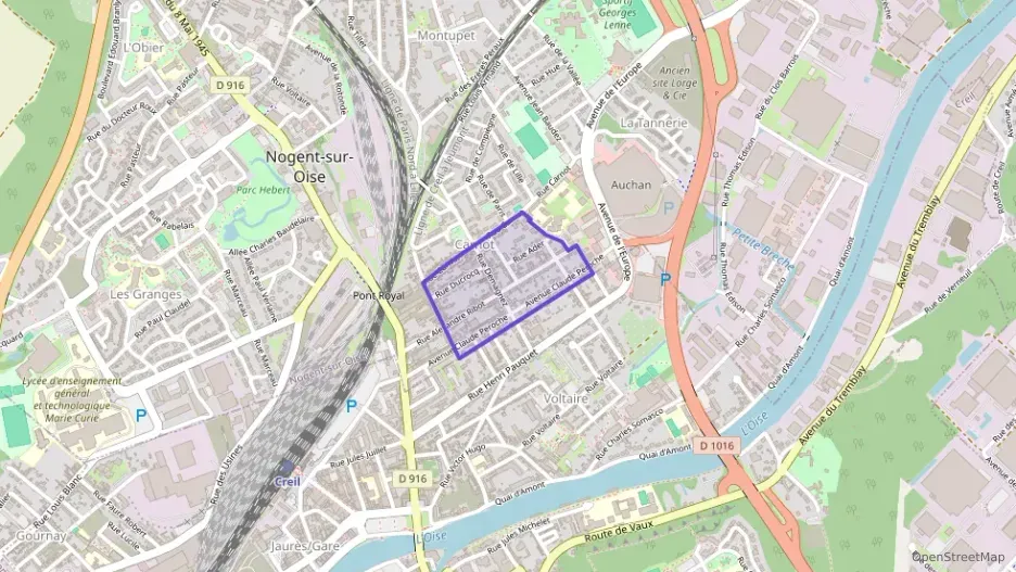 Appartement 44 m² deux pieces à vendre à Nogent-sur-Oise