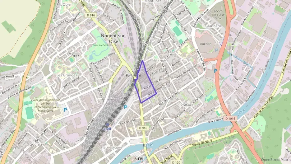 Appartement 44 m² deux pieces à vendre à Nogent-sur-Oise