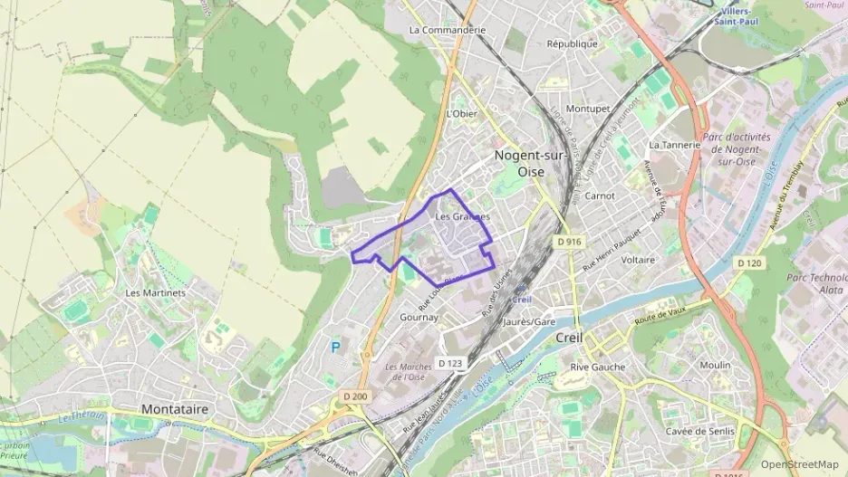 Appartement 82 m² quatre pièces à vendre à Nogent-sur-Oise