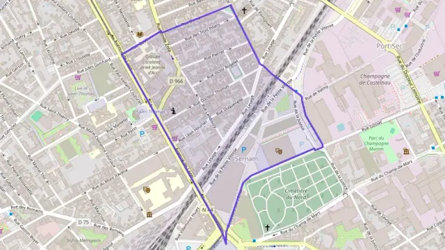 Appartement 67 m² quatre pièces à vendre à Reims